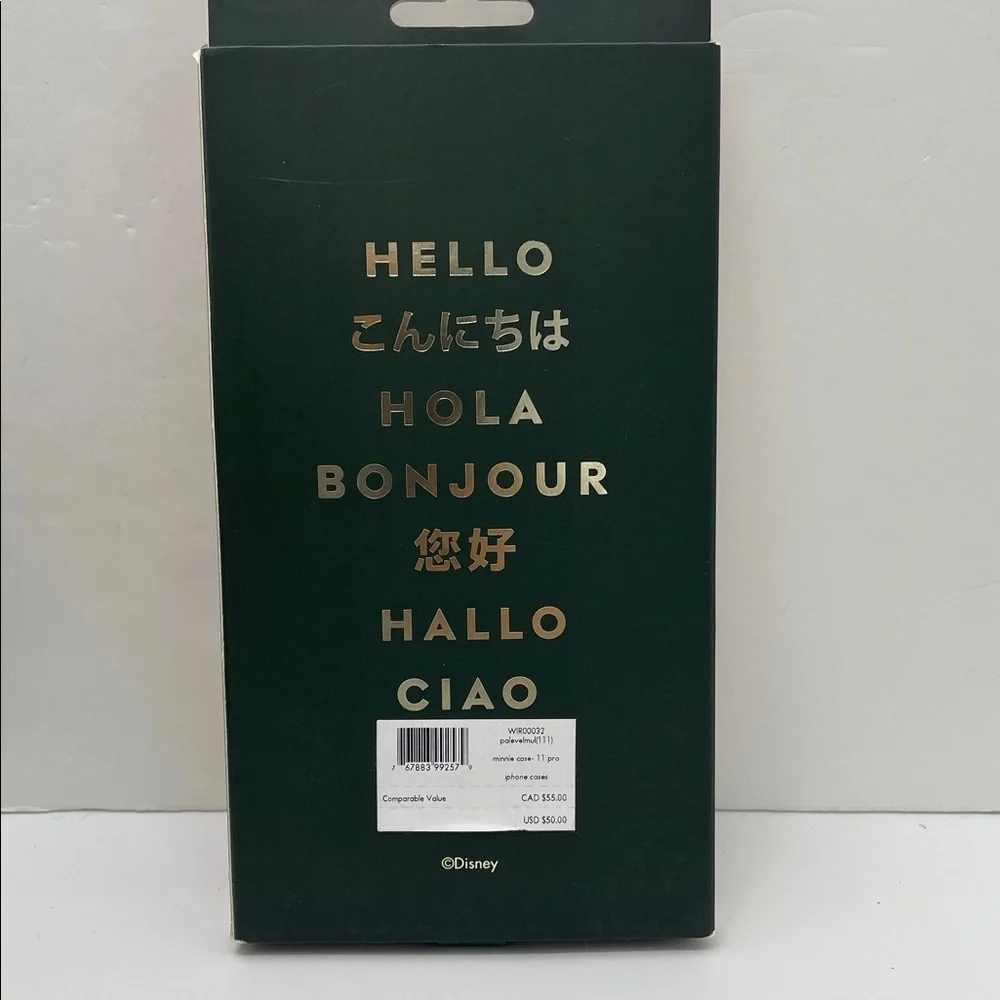 Kate Spade Minnie Mouse Iphone 11 PRO Case New In Box Color Palevelmulti NWT